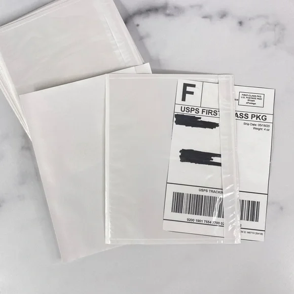 25 (7.5 X 5.5) Postage Invoice, Package Slip, Label Cover Pocket PRICE IS FIRM - Picture 6 of 8